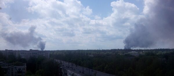 Взрыв на Полимире в Новополоцке Взрыв на Полимире в Новополоцке - Sputnik Беларусь