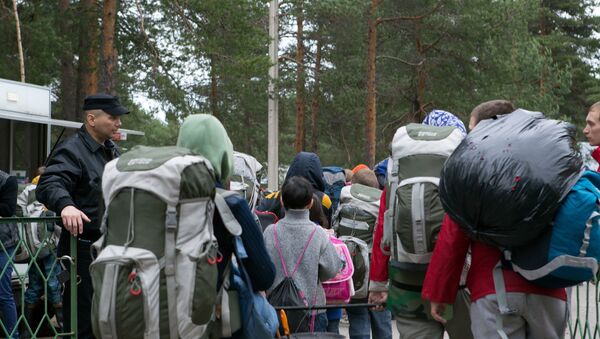 Поисково-спасательная операция в районе озера Сямозеро в Карелии - Sputnik Беларусь