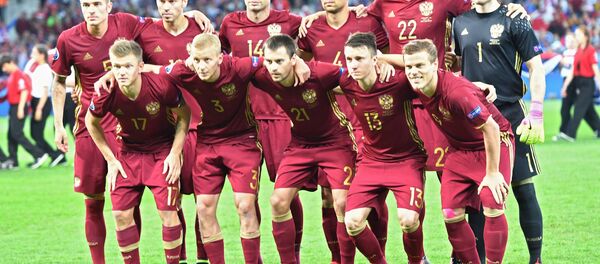 Игроки сборной России по футболу - Sputnik Беларусь