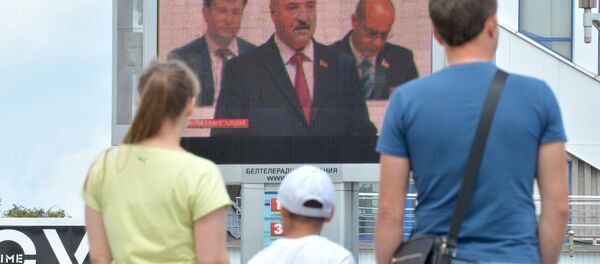 Трансляция выступления президента Беларуси на Всебелорусском народном собрании - Sputnik Беларусь