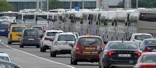 Минск в день проведения Всебелорусского народного собрания - Sputnik Беларусь