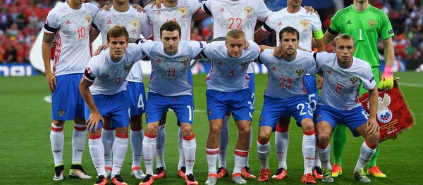 Игроки сборной России по футболу - Sputnik Беларусь