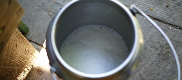 Бідончык з малаком. Архіўнае фота - Sputnik Беларусь