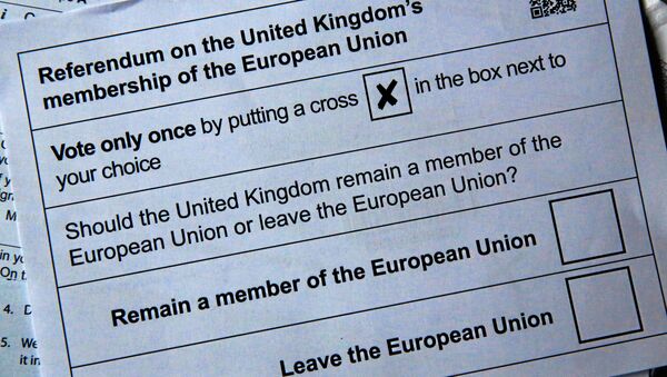 Бюллетени на референдум о выходе Великобритании из ЕС - Sputnik Беларусь