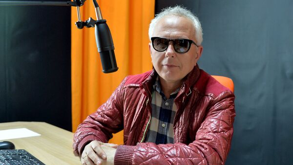Ким Брейтбург в студии радио Sputnik Беларусь - Sputnik Беларусь