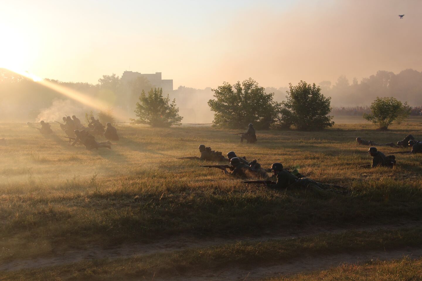 Реконструкция событий 22 июня в Брестской крепости - Sputnik Беларусь