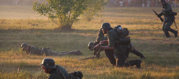 Реконструкция событий 22 июня в Брестской крепости - Sputnik Беларусь