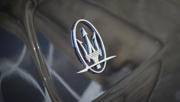 Эмблема Maserati - Sputnik Беларусь