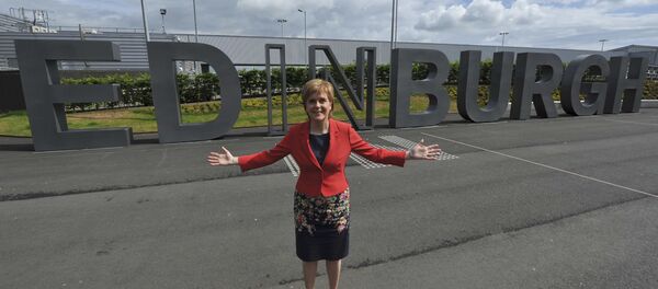 Глава правительства Шотландии Никола Стерджен - Sputnik Беларусь