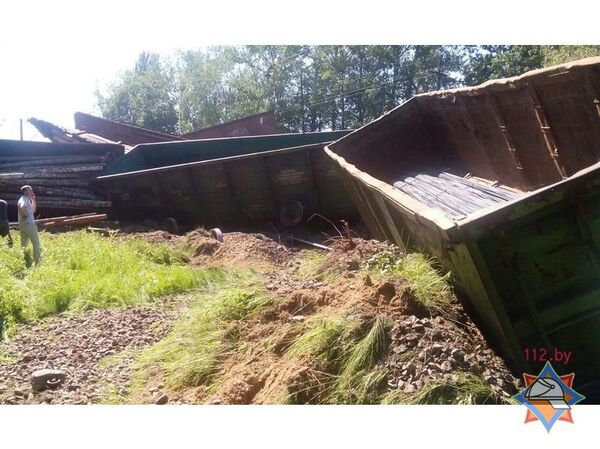 На движение железнодорожного транспорта по направлению Минск-Калинковичи происшествие не повлияло На движение железнодорожного транспорта по направлению Минск-Калинковичи происшествие не повлияло - Sputnik Беларусь
