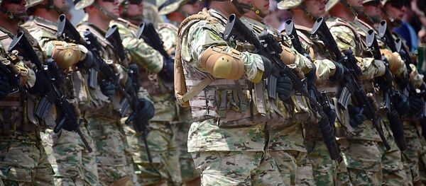 Военнослужащие грузинской армии - Sputnik Беларусь