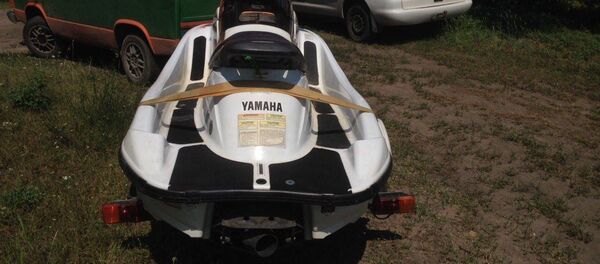 Гидроцикл, на котором был совершен наезд на купавшегося мужчину - Sputnik Беларусь