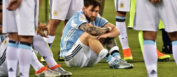 Аргентинский футболист Лионель Месси - Sputnik Беларусь
