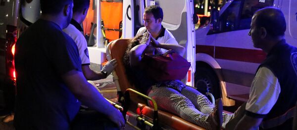 Пострадавшая во время теракта в Турции - Sputnik Беларусь