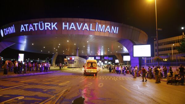 Стамбульский аэропорт, где вечером 28 июня произошел теракт - Sputnik Беларусь