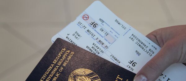 Рэгістрацыя на рэйс Белавія Рэгістрацыя на рэйс Белавія - Sputnik Беларусь