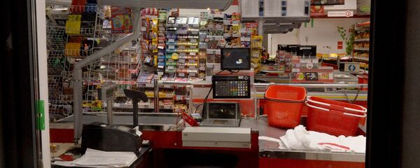 Касса зачыненай крамы Касса зачыненай крамы - Sputnik Беларусь