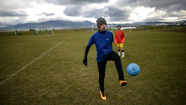 Будущие звезды исландского футбола - Sputnik Беларусь