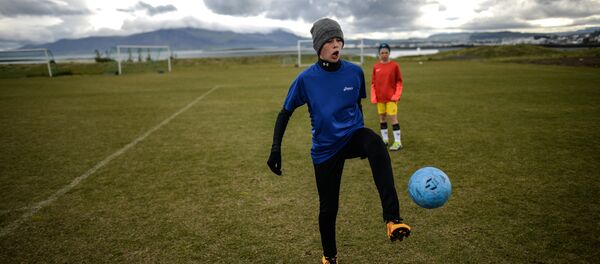 Будущие звезды исландского футбола - Sputnik Беларусь