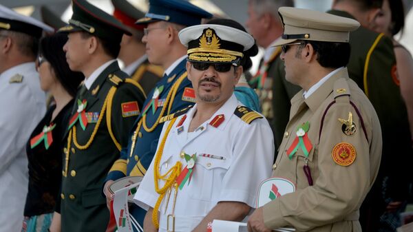 Военные атташе на параде 3 июля в Минске - Sputnik Беларусь