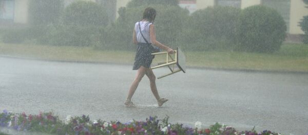 Ливень в Минске - Sputnik Беларусь