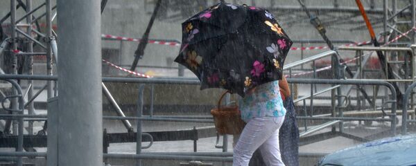 Ливень 3 июля в Минске - Sputnik Беларусь