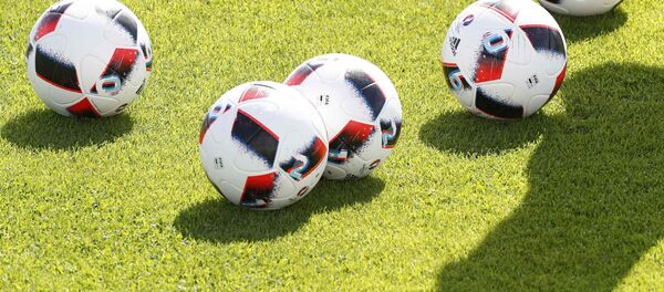 Официальные мячи чемпионата Европы по футболу - Sputnik Беларусь