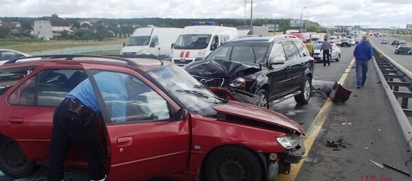 ДТП на МКАД - Sputnik Беларусь