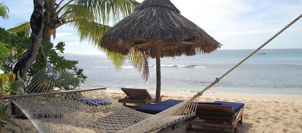 Один из пляжей на Фиджи. Архивное фото - Sputnik Беларусь