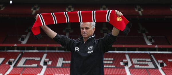 Главный тренер Манчестер Юнайтед Жозе Моуринью - Sputnik Беларусь