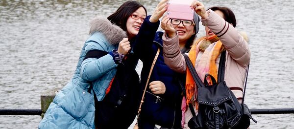 Японские туристы - Sputnik Беларусь