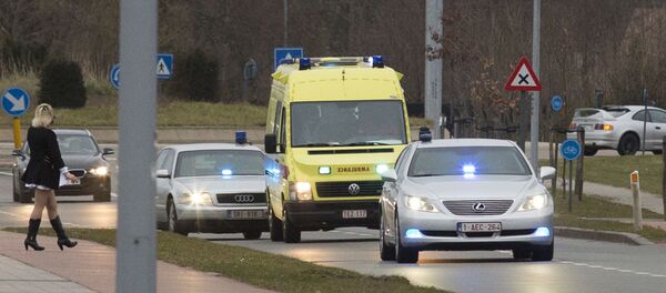 Медицинская машина во Франции. Архивное фото - Sputnik Беларусь