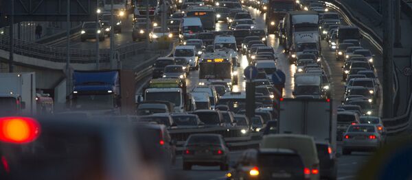Автомобильная пробка  - Sputnik Беларусь