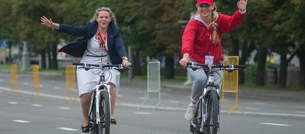 Велосипедный сезон открыт - Sputnik Беларусь