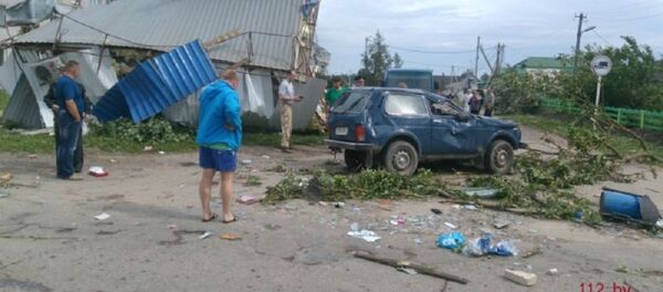 Последствия непогоды в Шарковщине - Sputnik Беларусь