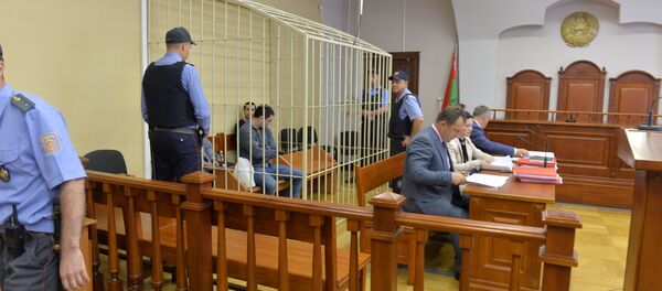 В зале суда по делу Япринцевых - Sputnik Беларусь