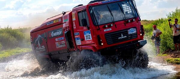 МАЗ на ралі Шаўковы шлях - Sputnik Беларусь