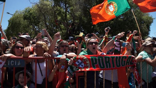 Португальцы встретили чемпионов Евро-2016 в Лиссабоне - Sputnik Беларусь
