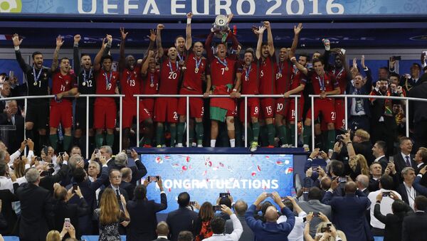Чемпион Европы по футболу - сборная Португали - Sputnik Беларусь