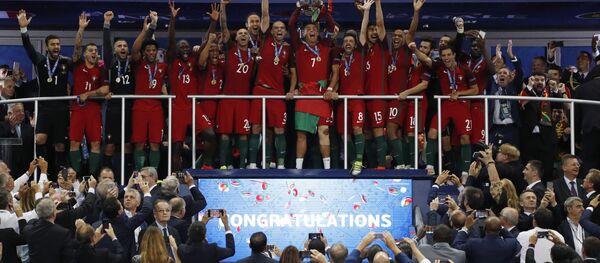 Чемпион Европы по футболу - сборная Португали - Sputnik Беларусь