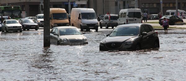 Последствия потопа на Куйбышева - Sputnik Беларусь