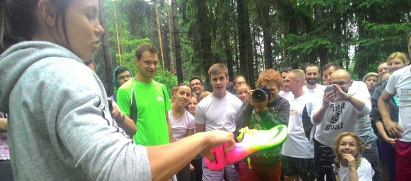 Алина Талай показала обувь для Олимпиады в Рио - Sputnik Беларусь