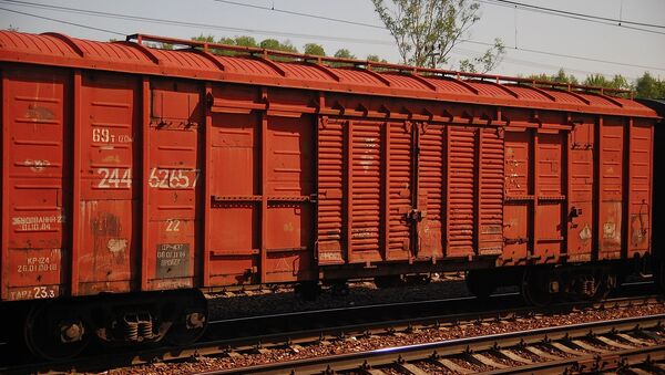 Железнодорожный вагон, архивное фото - Sputnik Беларусь