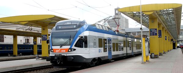 Электрацягнік рэгіянальных ліній бізнес-класа Электрацягнік рэгіянальных ліній бізнес-класа - Sputnik Беларусь