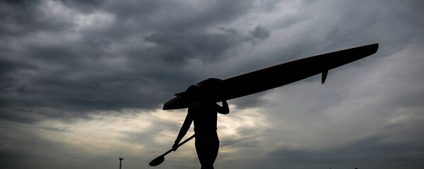 Спортсмен-каноист. Архивное фото - Sputnik Беларусь