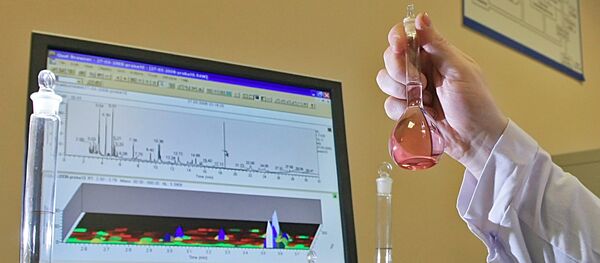 Праца антыдопінгавай лабараторыі. Архіўнае фота Праца антыдопінгавай лабараторыі. Архіўнае фота - Sputnik Беларусь
