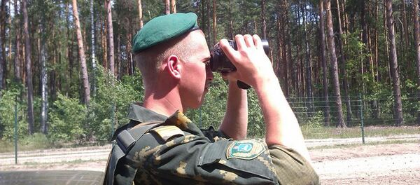 Белорусский пограничник - Sputnik Беларусь