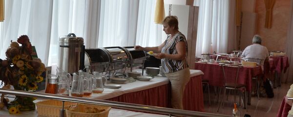 Столовая санатория Белорусочка - Sputnik Беларусь