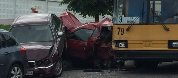 Авария в Гродно - Sputnik Беларусь