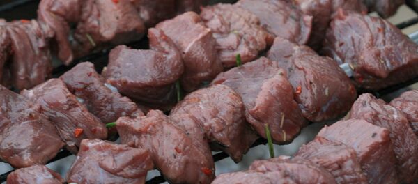 Шашлык из говядины в красном вине - Sputnik Беларусь